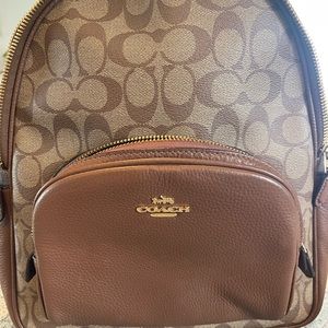 Coach backpack Apx 13x10x5. Barley used, like new